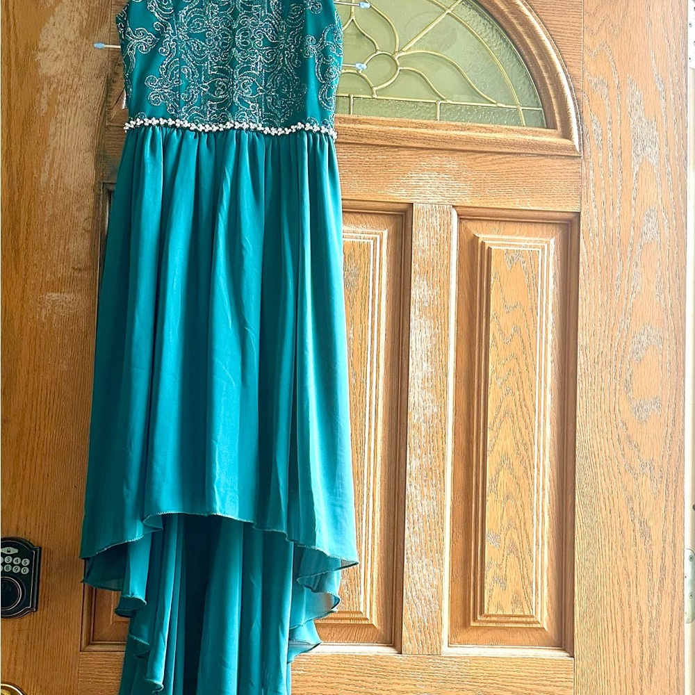 Elegant Teal Kids Dress